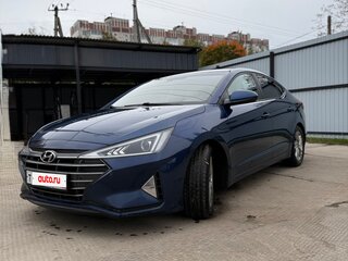 2018 Hyundai Elantra VI (AD) Рестайлинг, синий, 1290000 рублей, вид 1