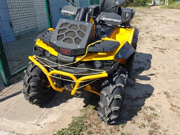 2015 Stels ATV-800 Guepard Cargo, жёлтый, 730000 рублей - вид 4