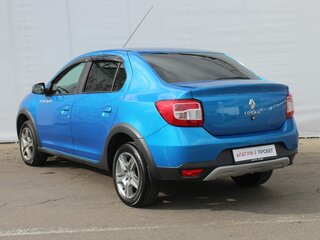 2019 Renault Logan II Рестайлинг, синий, 930000 рублей, вид 5