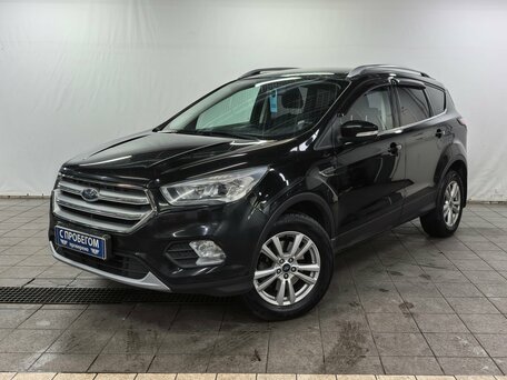 2019 Ford Kuga II Рестайлинг, чёрный, 1530000 рублей, вид 1