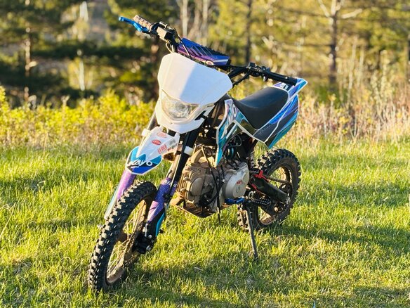 2024 Kayo Mini К125EM, голубой, 76000 рублей