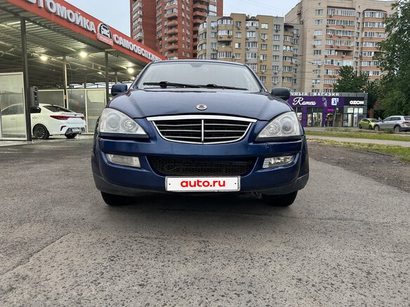 2010 SsangYong Kyron 6-speed I Рестайлинг, синий, 650000 рублей - вид 1