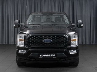 2021 Ford F-150 SuperCrew XIV, чёрный, 4690000 рублей, вид 3