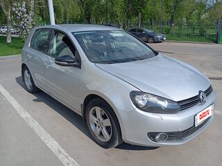 2012 Volkswagen Golf VI, серебристый, 1150000 рублей, вид 2