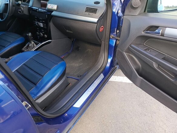 2008 Opel Astra H Рестайлинг, синий, 405000 рублей - вид 18