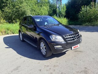 2010 Mercedes-Benz M-Класс 350 II (W164) Рестайлинг, чёрный, 1700000 рублей, вид 2