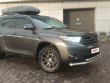 2012 Toyota Highlander II (XU40) Рестайлинг, серый, 2200000 рублей, вид 1