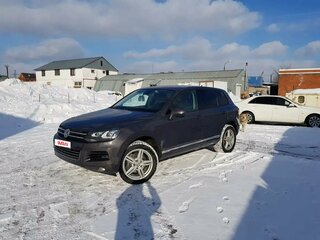 2010 Volkswagen Touareg II, чёрный, 1845000 рублей, вид 1