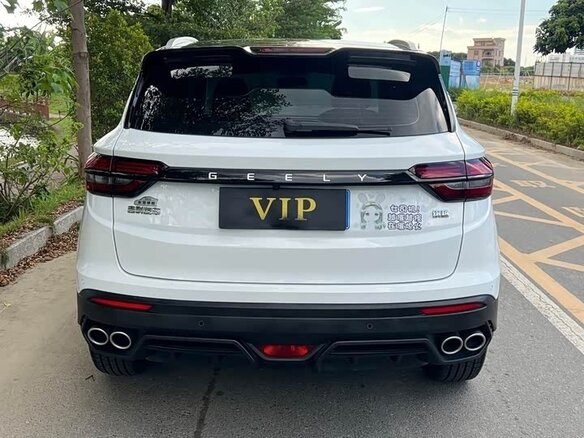 2022 Geely Binyue I Рестайлинг, белый - вид 9