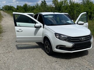 2020 Lada (ВАЗ) Granta I Рестайлинг, белый, 830000 рублей, вид 3