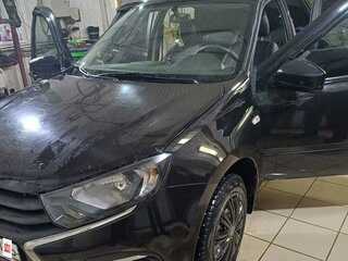 2018 Lada (ВАЗ) Granta I Рестайлинг, чёрный, 737000 рублей, вид 2