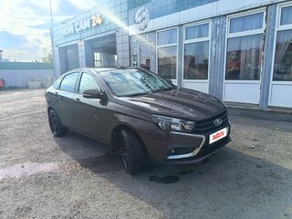 2016 Lada (ВАЗ) Vesta I, коричневый, 575000 рублей, вид 3