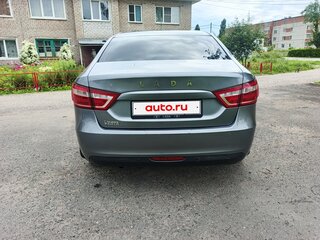 2017 Lada (ВАЗ) Vesta I, серый, 490000 рублей, вид 4