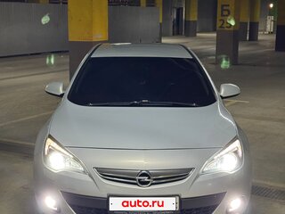 2012 Opel Astra GTC J Рестайлинг, белый, 850000 рублей, вид 3