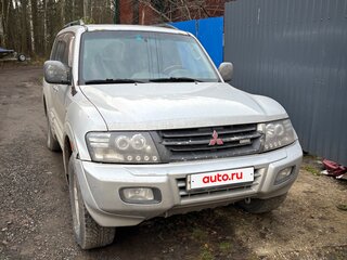 2001 Mitsubishi Montero III, серебристый, 750000 рублей, вид 1