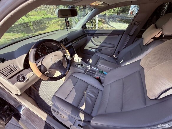 2004 Audi A4 II (B6), серый, 800000 рублей - вид 9