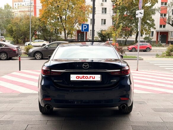 2019 Mazda 6 III (GJ) Рестайлинг 2, синий - вид 9