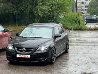 2008 Mazda 3 I (BK) Рестайлинг, чёрный, 550000 рублей, вид 1