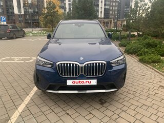 2022 BMW X3 30i III (G01) Рестайлинг, синий, 4450000 рублей, вид 1
