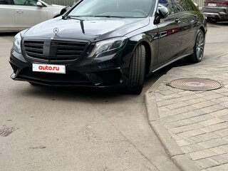 2015 Mercedes-Benz S-Класс AMG 63 AMG Long III (W222, C217), чёрный, 3400000 рублей, вид 4