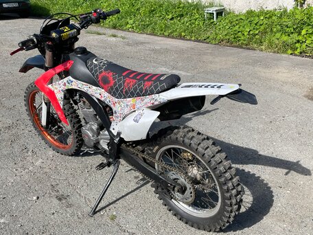 2017 Motoland XR250 Enduro, белый, 90000 рублей, вид 3