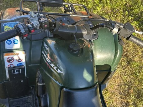 2012 Yamaha Grizzly 125, зелёный, 250000 рублей, вид 4