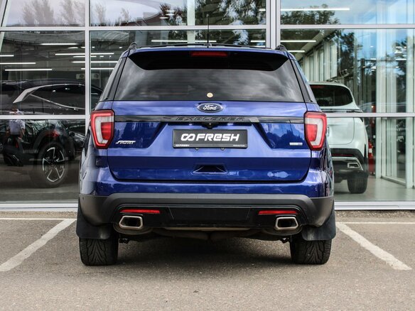2016 Ford Explorer V Рестайлинг, синий - вид 3