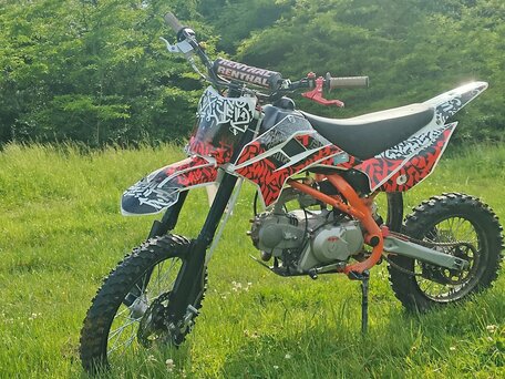 2024 Kayo Basic TT125, красный, 65000 рублей, вид 4