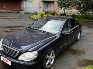 2001 Mercedes-Benz S-Класс 320 IV (W220), синий, 280000 рублей, вид 1