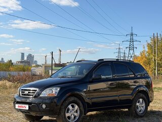 2008 Kia Sorento I Рестайлинг, чёрный, 850000 рублей, вид 1