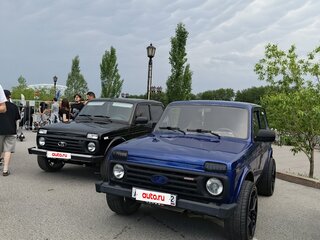 2007 Lada (ВАЗ) 2121 (4x4) I Рестайлинг, синий, 295000 рублей, вид 2