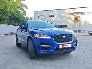 2018 Jaguar F-Pace I, синий, 2730000 рублей, вид 4
