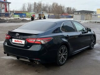2017 Toyota Camry VIII (XV70), синий, 2300000 рублей, вид 4