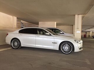 2012 BMW 7 серии 760i V (F01/F02/F04) Рестайлинг, белый, 3000000 рублей, вид 5