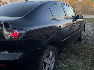 2008 Mazda 3 I (BK) Рестайлинг, чёрный, 430000 рублей, вид 3