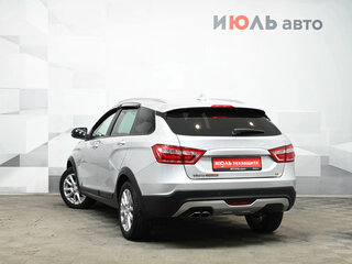 2019 Lada (ВАЗ) Vesta SW Cross I, серебристый, 1090000 рублей, вид 4