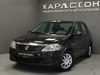 2011 Renault Logan I Рестайлинг, чёрный, 490000 рублей, вид 1