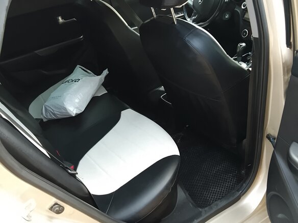 2014 Kia Rio 6-speed III, золотистый, 1000000 рублей - вид 9