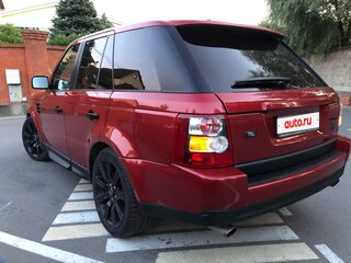 2006 Land Rover Range Rover Sport Supercharged I, красный, 750000 рублей, вид 2