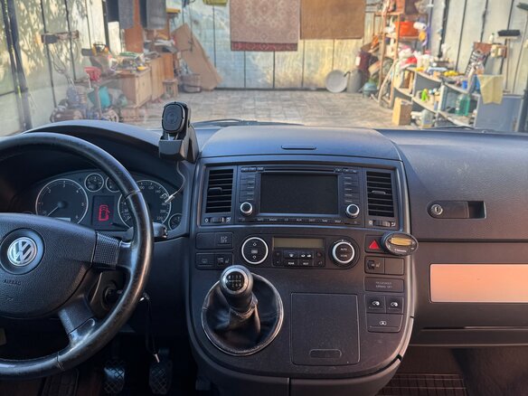 2007 Volkswagen Multivan T5, чёрный, 2500000 рублей - вид 5