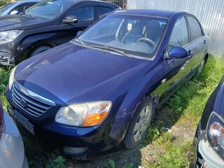 2008 Kia Cerato I Рестайлинг, синий, 210000 рублей, вид 5