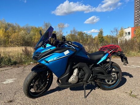 2021 CFMoto 400GT, синий, 550000 рублей, вид 2