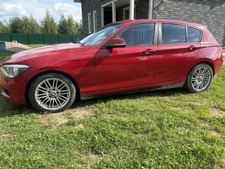 2013 BMW 1 серии 116i II (F20/F21), красный, 1050000 рублей, вид 4