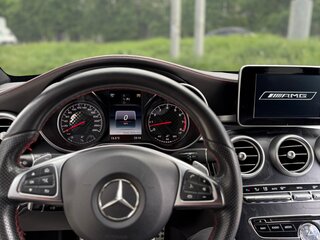 2015 Mercedes-Benz C-Класс AMG 450 AMG IV (W205), чёрный, 2650000 рублей, вид 4