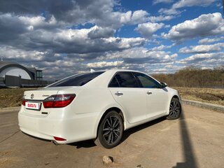 2017 Toyota Camry US Market VII (XV50) Рестайлинг, белый, 2490000 рублей, вид 4
