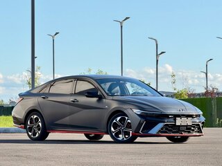 2023 Hyundai Elantra VII (CN7), серый, 1950000 рублей, вид 4