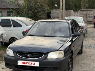 2006 Hyundai Accent ТагАЗ II, синий, 195000 рублей, вид 5