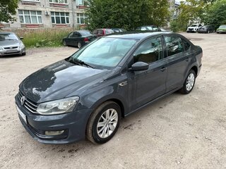 2018 Volkswagen Polo V Рестайлинг, серый, 590000 рублей, вид 4