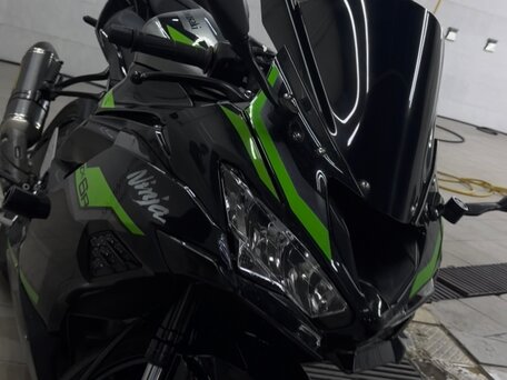 2021 Kawasaki ZX-6R Ninja, чёрный, 1130000 рублей, вид 2