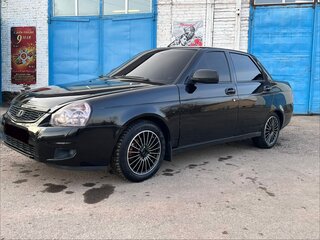 2009 Lada (ВАЗ) Priora I, чёрный, 490000 рублей, вид 1